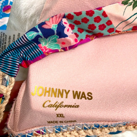 Johnny Was Tropical Floral Bikini XXL Caribbean Multi - Picture 9 of 15